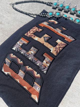 Beef Aztec Embroidered T-shirt