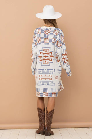 Long Nights Aztec Cardigan