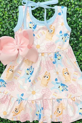 Bluey Ruffle Dress