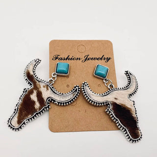 Steerhead Stud Earrings