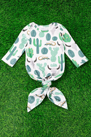 SUCCULENT BABY GOWN