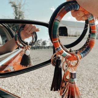 Serape Bracelet Keyring