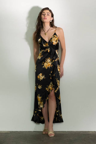 Black Beauty Floral Dress