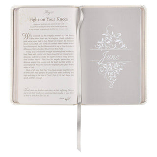 Devotional for Mr. & Mrs. White Faux Leather