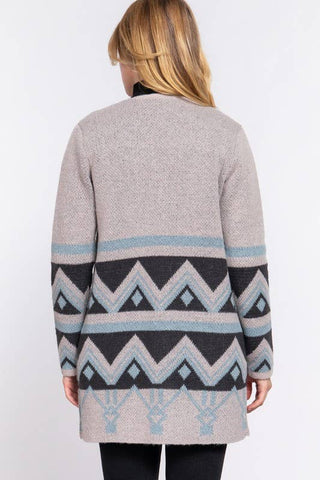 Aztec Knit Cardigan