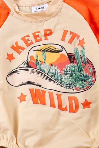 Keep it Wild Infant Onesie