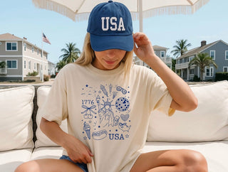 1776 Collage Graphic Tee