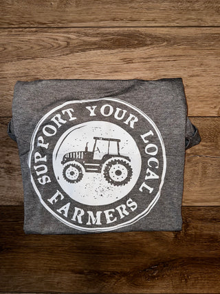 Support Local Farmers Graphic Tee