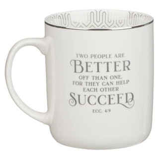 Mug Set 2pc Mr. & Mrs. 1 Cor. 13:4