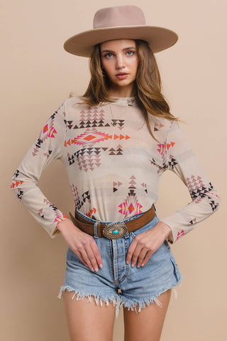 Arizona Baby Aztec Long Sleeve