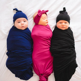 Midnight Bamboo Swaddle