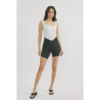 KanCan Biker Shorts Charcoal