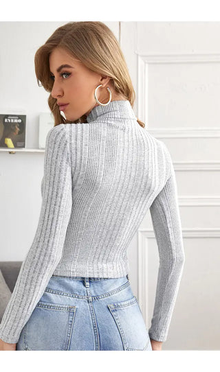 Knitted Turtle Neck