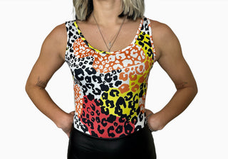 Colorful Animal Print Bodysuit